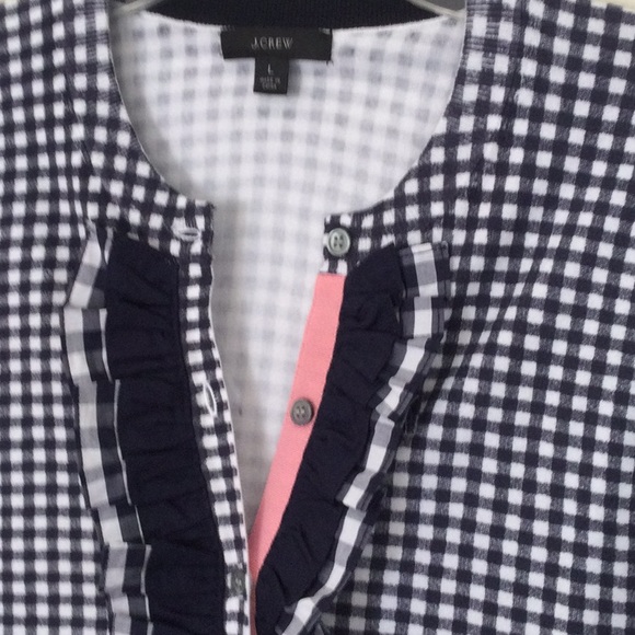 J.CREW CARDIGAN SZ. L - Picture 2 of 5